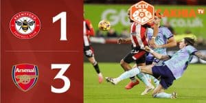 Review trận đấu Brentford vs Arsenal